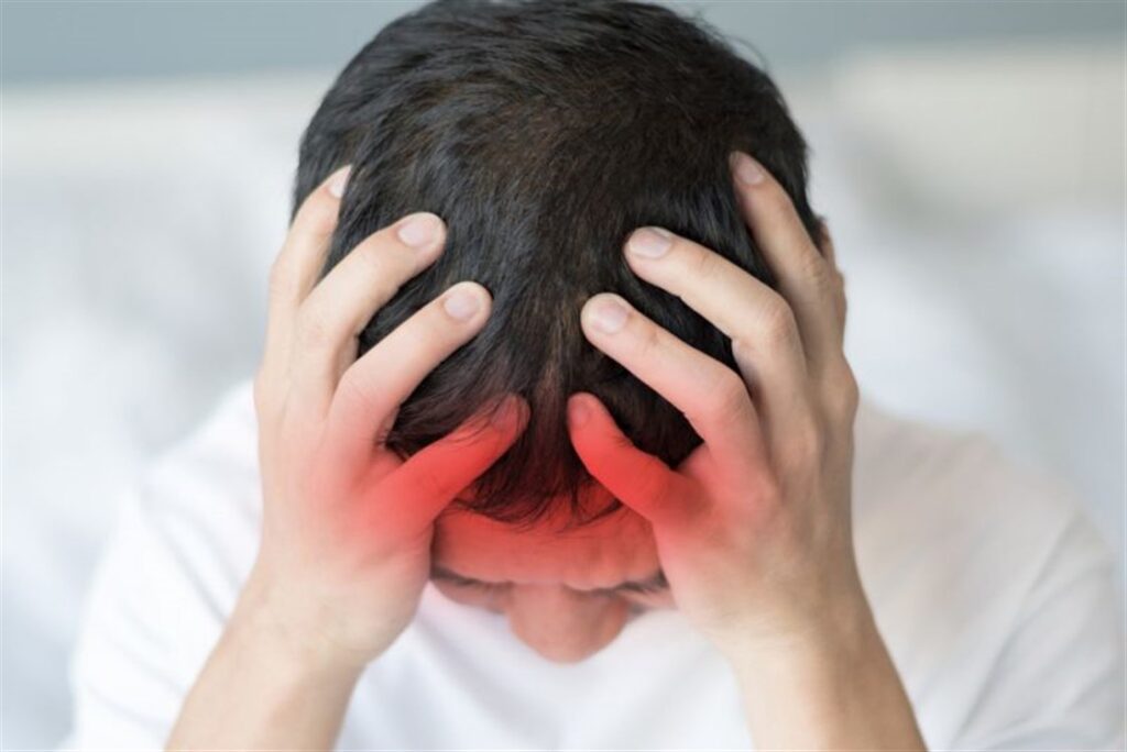 أعراض التهاب الأعصاب في الرأس