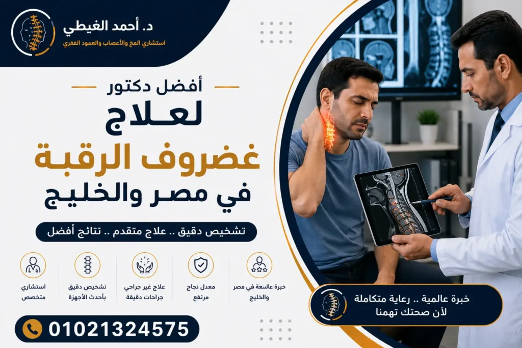 أفضل دكتور لعلاج غضروف الرقبة