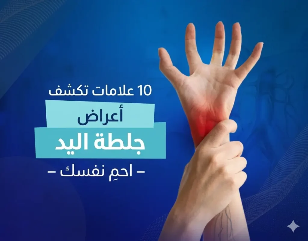 أعراض جلطة اليد