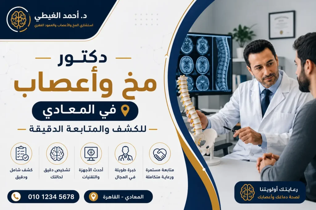 دكتور مخ واعصاب فى المعادى