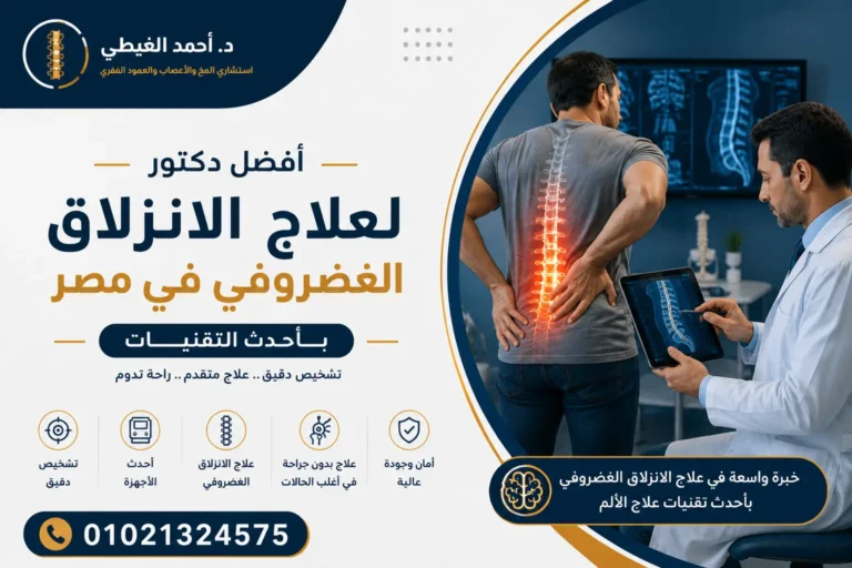 افضل دكتور لعلاج الانزلاق الغضروفي في مصر