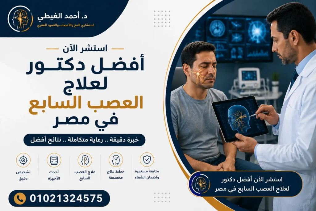 افضل دكتور لعلاج العصب السابع في مصر