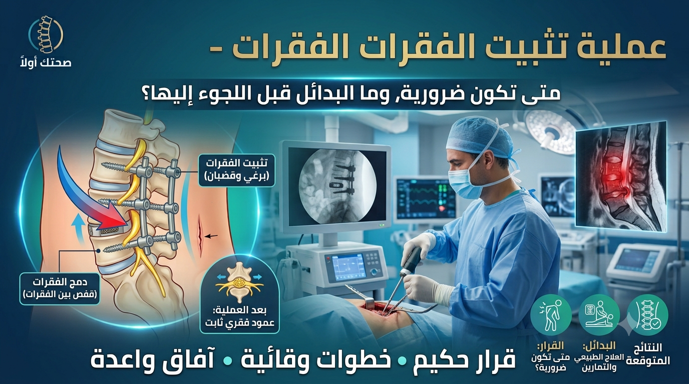 تثبيت الفقرات القطنية